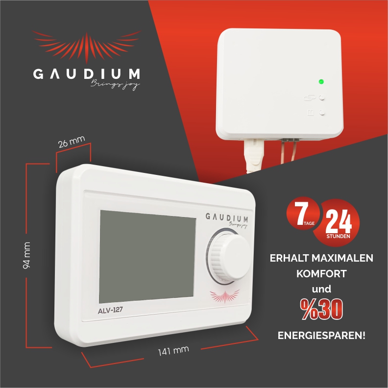 Raumthermostat Gaudium 127 / 227 | ab 74,90€