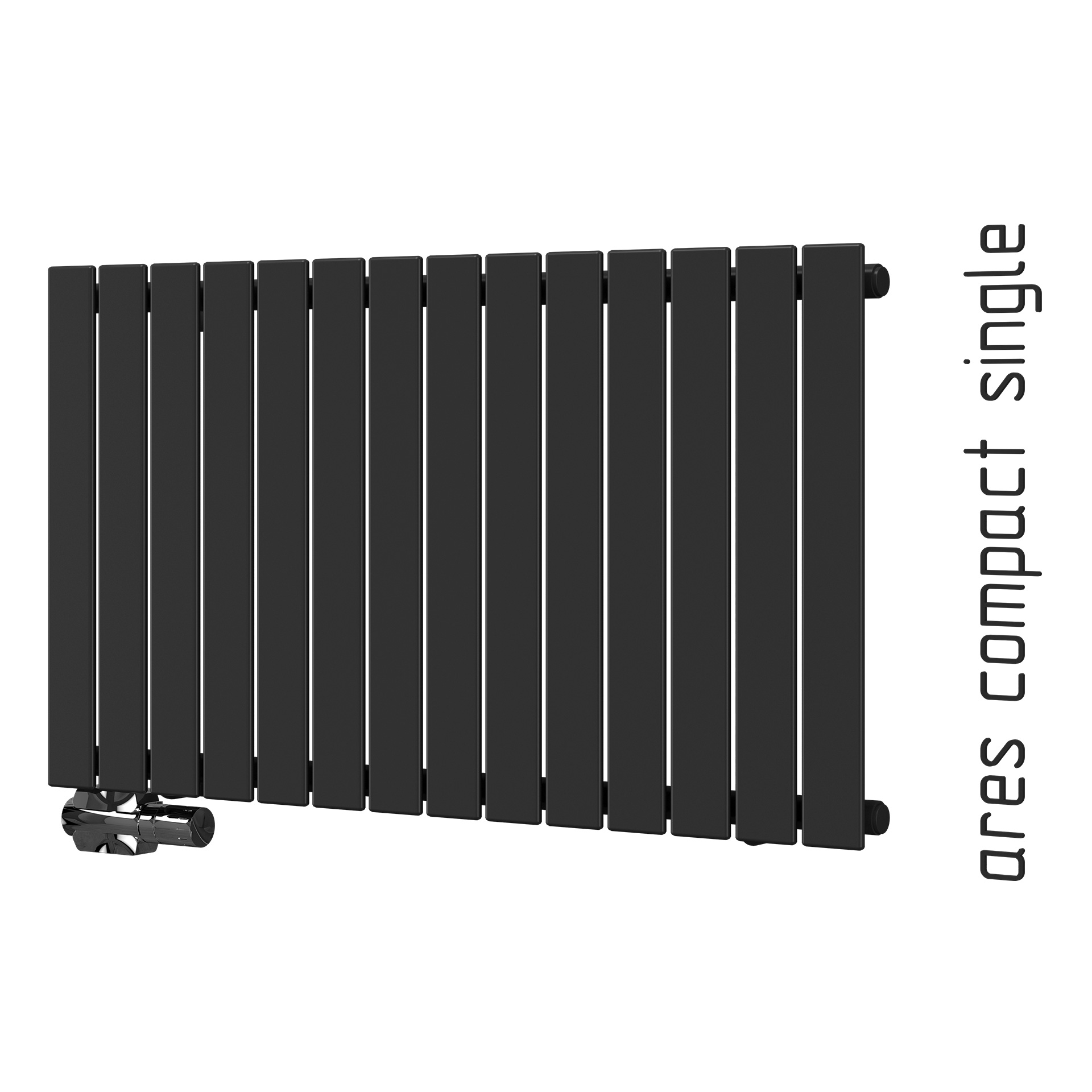 Paneelheizkörper COMPACT ARES in Weiß oder Anthrazit, einlagig oder doppellagig | ab 151,90€