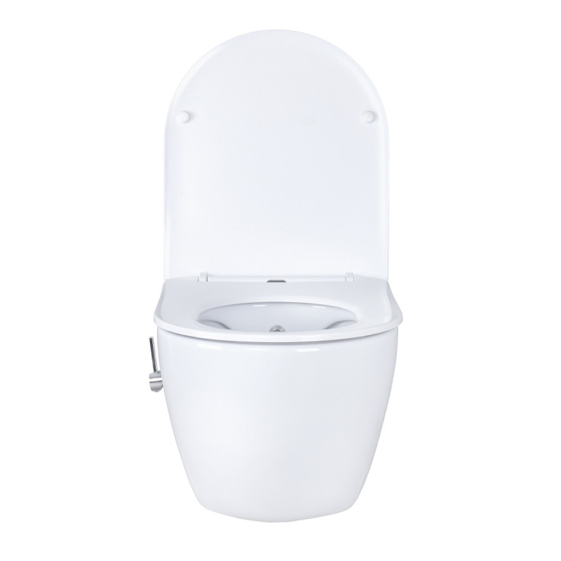Creavit Design RimOff Taharet WC mit integrierter Bidetarmatur | 289,99€