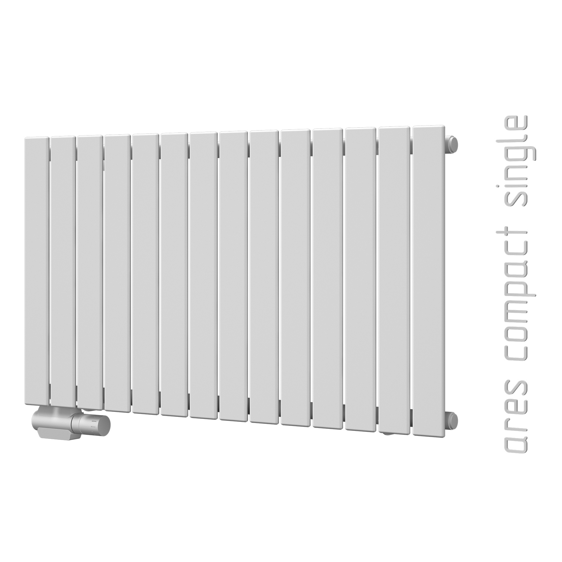 Paneelheizkörper COMPACT ARES in Weiß oder Anthrazit, einlagig oder doppellagig | ab 151,90€