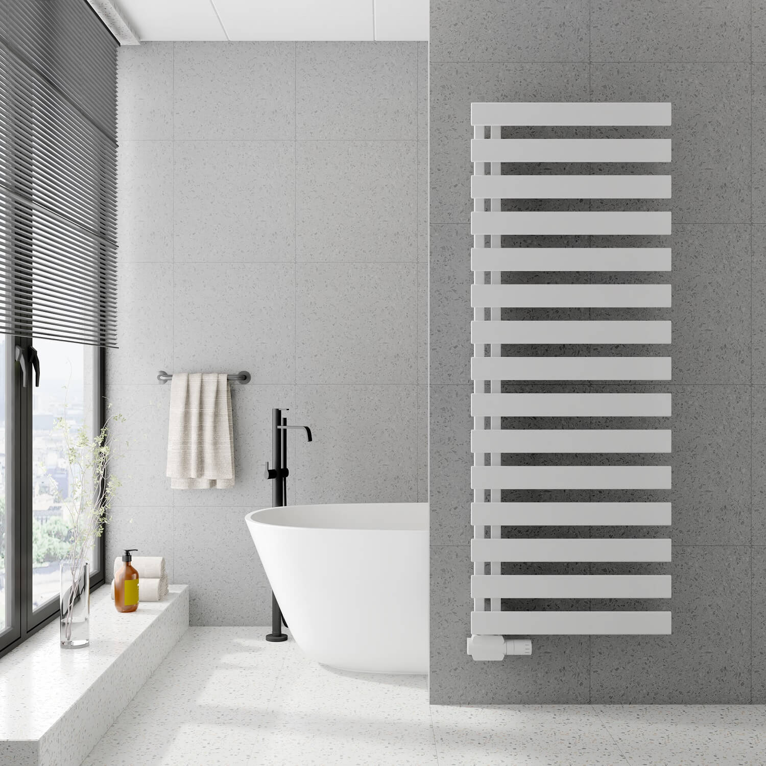 Designheizkörper NAVI PREMIUM Weiß oder Anthrazit | ab 210,90€