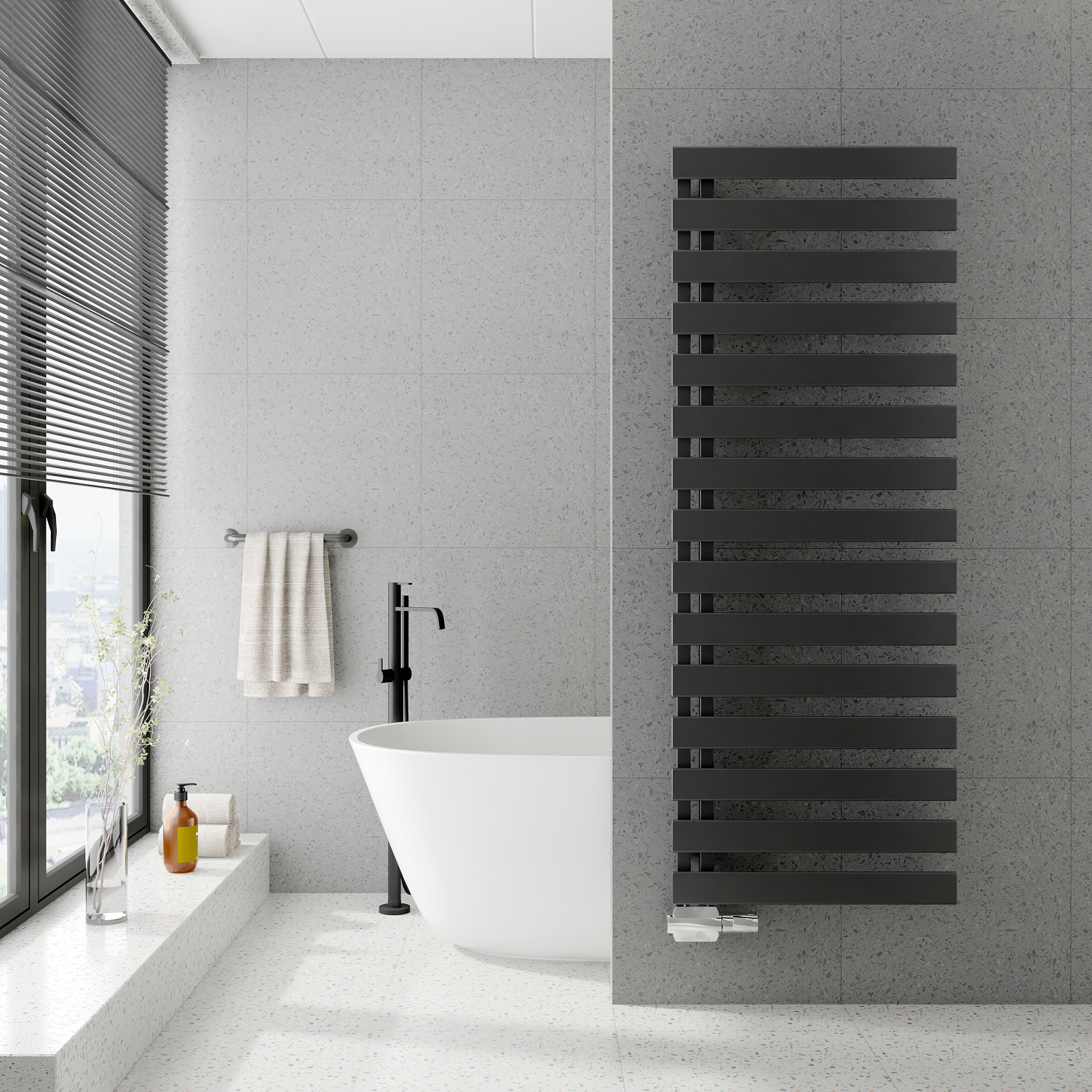Designheizkörper NAVI PREMIUM Weiß oder Anthrazit | ab 210,90€