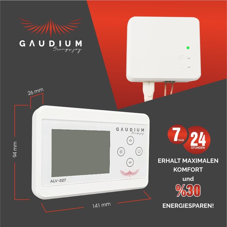 Raumthermostat Gaudium 127 / 227 | ab 74,90€